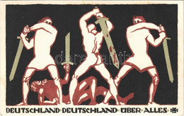 ** T1/T2 Deutschland, Deutschland über Alles! Künstler Postkarten Herausgegeben Vom Central Komitee Der Deutschen Verein - Non Classificati