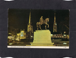 101364    Regno  Unito,   Lady  Godiva And  Church  Spires,  Coventry,  VG  1980 - Coventry