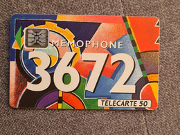F293b - 3672 Géométrique 50 SC4 Nos Rouges - 30000ex - 1992