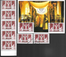 1780i: AK 25 Jahre Carintischer Sommer 9570 Ossiach+ Dazugehörige Briefmarken **/o/Mustermarke - Ossiachersee-Orte