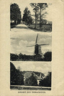 GROET UIT TERSCHUUR MET MOLEN MOULIN A VENT  GEM BARNEVELD - Barneveld