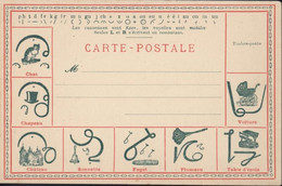 CPA Carte Postale Consonnes Sont Fixes Voyelles Mobiles L Et R Exposition Universelle Sténographie Duployé - Esposizioni