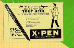 Buvard & Blotting Paper : Stylo A Plume Or X. PEN - Papeterie