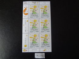 2021 FRANCE BLOC 6 TIMBRES DATÉ 1,08 " LE PETIT PRINCE 75 ANS "  DATE 01.02.21 HÉL.-1  Neuf** Gommés - 2020-…