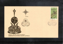 South Africa 1976 South Africa World Bowls Champion FDC - Bowls