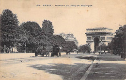 75 - PARIS 16 ème - L'Avenue Du Bois De Boulogne ( Avenue Foch Désormais ) - CPA -  Seine - Paris (06)