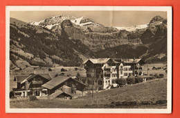 ZNB-16 Lenk I. S. Parkhotel Bellevue. Gelaufen Lenk In 1938 Nach England. Huggler 144 - Lenk Im Simmental