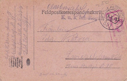 Feldpostkarte K.u.k. Infant. Reg. Nr. 11 - 1916 (55615) - Brieven En Documenten