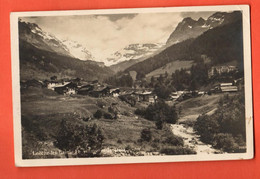 ZNB-16  Loèche-les-Bains, Leukerbad Village Et La Dala.  Gelaufen 1924 - Loèche