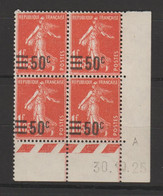 Semeuse Grasse  50/1.05f Orange - ....-1929