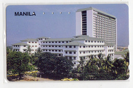 PHILIPPINES TELECARTE JAPON MANILLE PALMIER - Philippines