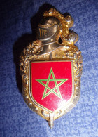 Insigne 12° Légion Gendarmerie Départementale Au Maroc - Gendarmerie Nationale - Police & Gendarmerie