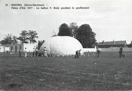 CPSM FRANCE 76 "Bihorel,  Ballon Des Fêtes  D'Eté  1977" - Bihorel