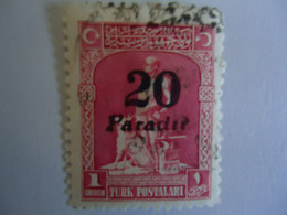 TURKEY  USED   STAMPS OVERPINT - Altri & Non Classificati