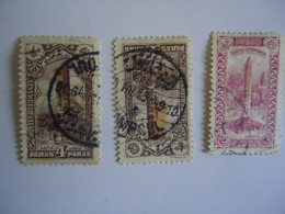 TURKEY  USED   STAMPS  LANDSCAPES  WITH    POSTMARK - Otros & Sin Clasificación