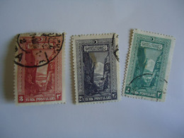 TURKEY  USED   STAMPS  LANDSCAPES  WITH - Andere & Zonder Classificatie