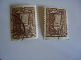 TURKEY  USED   STAMPS  LANDSCAPES - Other & Unclassified