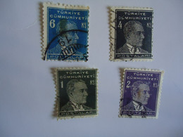 TURKEY  USED   STAMPS   PEOPLES - Sonstige & Ohne Zuordnung