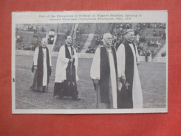 End Of Procession Of Bishops At Nippert Stadium Opening Of Episcopal Convention  1937 Ohio > Cincinnati  Ref 4850 - Cincinnati