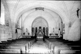 PN - 214 - INDRE ET LOIRE - MARRAY - Intérieur De L'Eglise - Original Unique - Plaques De Verre