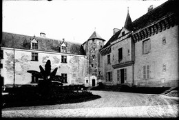 PN - 240 - INDRE ET LOIRE - LA GUERCHE - Le Chateau - Original Unique - Plaques De Verre