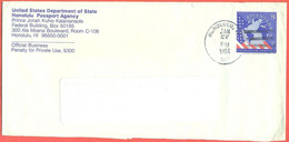 United States 1994. The Envelope With Printed Stamp Passed The Mail. - 1981-00