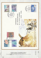 MONACO DOCUMENT FDC 1979 SERIE INAUGURATION SALLE GARNIER - Lettres & Documents