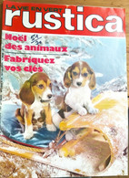 Rustica_N°51_20 Décembre 1970_Noël Des Animaux_Fabriquez Vos Clés - Tuinieren
