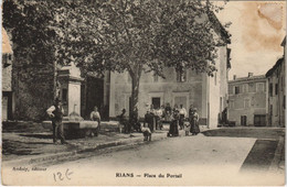 CPA RIANS Place Du Portail (1113033) - Rians