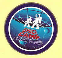 AUTOCOLLANT STICKER - SPACE CAMP PATRICK BAUDRY - ESPACE - ASTRONAUTES - Aufkleber