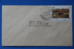 P27 CUBA BELLE LETTRE 1994  POUR MATANZAS + AFFRANCHISSEMENT PLAISANT - Cartas & Documentos