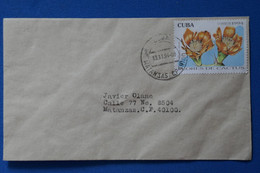 P27 CUBA BELLE LETTRE 1994   MATANZAS + AFFRANCHISSEMENT PLAISANT - Briefe U. Dokumente