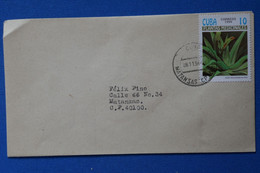 P27 CUBA BELLE LETTRE 1994 MATANZAS + AFFRANCHISSEMENT PLAISANT - Covers & Documents