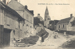 CPA Santeuil Rue Sainte-Geneviève - Santeuil