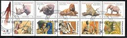 South Africa - 1997 Big Five Thulamela Booklet Sheet (o) # SG 821c-g , Mi 993D-997E - Blocks & Sheetlets