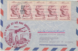 USA 1959 Erstflug A.M. 2 - First Jet Air Mail Service San Francisco - St. Louis - 2c. 1941-1960 Brieven