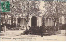 MARSEILLE - 1922 Exposition Coloniale, Palais Du Ministre Des Colonies - Expositions Coloniales 1906 - 1922