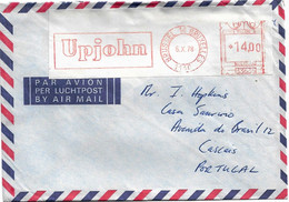 UPJOHN Advertising Postmark , Bruxelles 1978 - Flammes