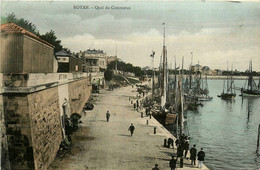 Royan * Le Quai Du Commerce * Café Des Bains * Bateaux - Royan