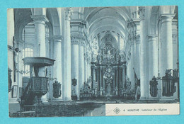 * Ninove (Oost Vlaanderen) * (SBP, Nr 4) Intérieur De L'église, Binnenzicht Kerk, Kirche, Church, Chaire De Vérité, TOP - Ninove