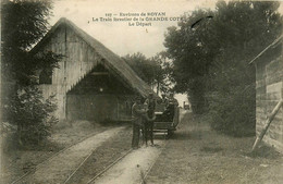 Royan * Environs * Le Train Forestier De La Grande Côte * Le Départ * Wagon Attelé * Ligne Chemin De Fer - Royan