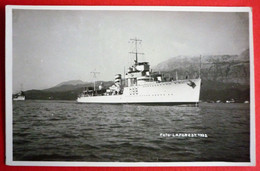 HMS WOLSEY W CLASS DESTROYER IN CATTARO MONTENEGRO 1932 - Guerra