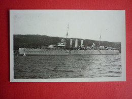 CROATIA , HMS DORSETSHIRE IN CRIKVENICA , EARLY 1930 - Guerra