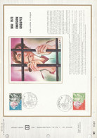 MONACO DOCUMENT FDC 1973 LUTTE CIONTRE LA DROGUE - Briefe U. Dokumente