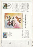 MONACO DOCUMENT FDC 1973 NATURE ET ANIMAUX - Briefe U. Dokumente