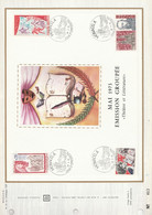 MONACO DOCUMENT FDC 1973 THEATRE ET LITTERATURE - Covers & Documents