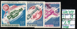 THEMATICS:AFRICA#NIGER#SOJUS-APOLLO SPACEPROGRAM# COMPLETE SET# MNH**# (TSP-280S-3 (08) - Collections