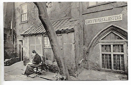 Postcard, Great Yarmouth, Greyfriars Cloisters, Building, Street. - Great Yarmouth