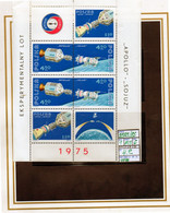 THEMATICS:EUROPE#POLAND#SOJUS-APOLLO SPACEPROGRAM# COMPLETE SET# MNH**# (TSP-280S-3 (21) - Sammlungen