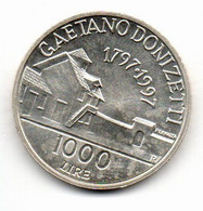 1997 - Italia 1.000 Lire Donizetti - Senza Confezione     ----- - Conmemorativas